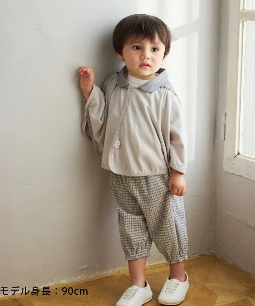 Детская накидка-пончо с капюшоном, с принтом, модель UV Cut Baby Mantle 10mois — фото 2