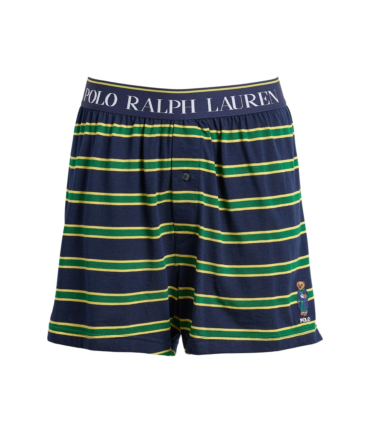 Трикотажные боксеры с открытой резинкой Exposed Waistband Knit Boxer Polo Ralph Lauren, Multicolor