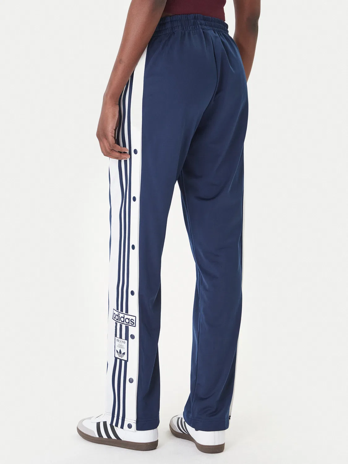 Женские спортивные брюки свободного кроя Adibreak Adidas, темно-синий — фото 3