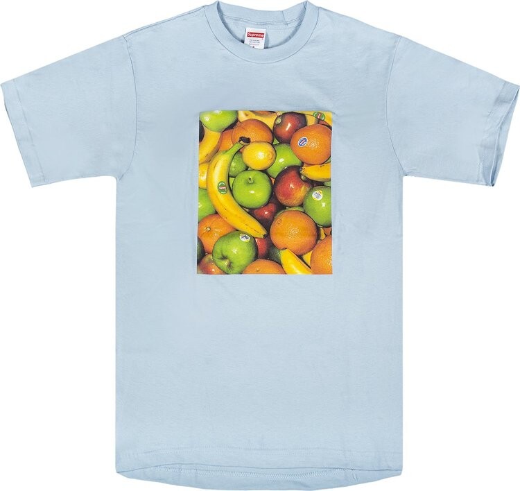 

Футболка Supreme Fruit T-Shirt 'Light Blue', синий