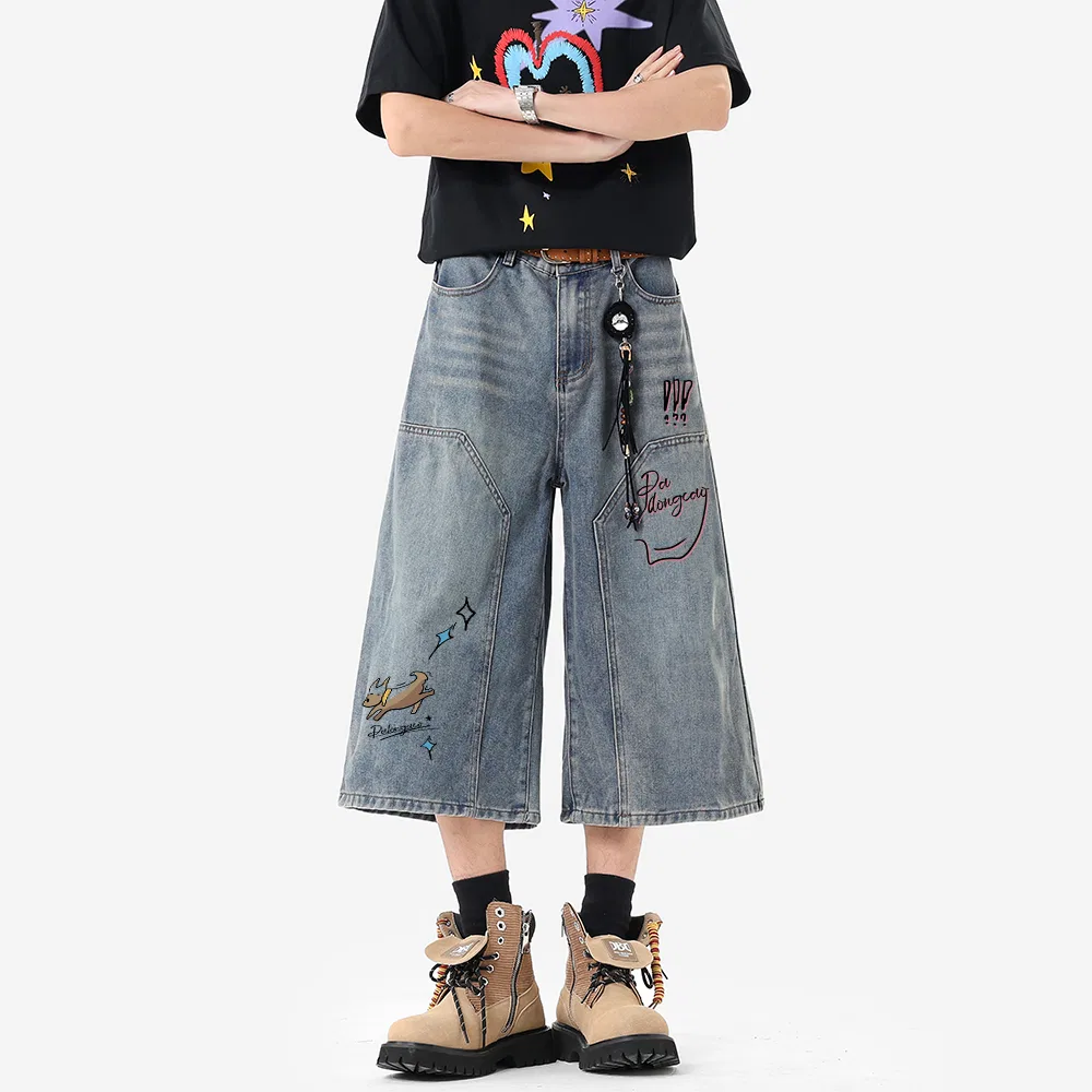 Детские джинсовые шорты Unisex Moderate PAL ONGACO, Blue — фото 4