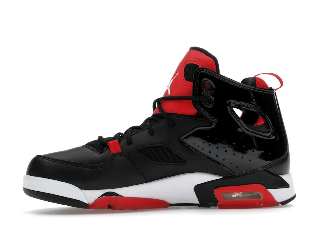 Детские кроссовки Lifestyle Jordan Flight Club 91 Jordan, Black/University Red/White — фото 3