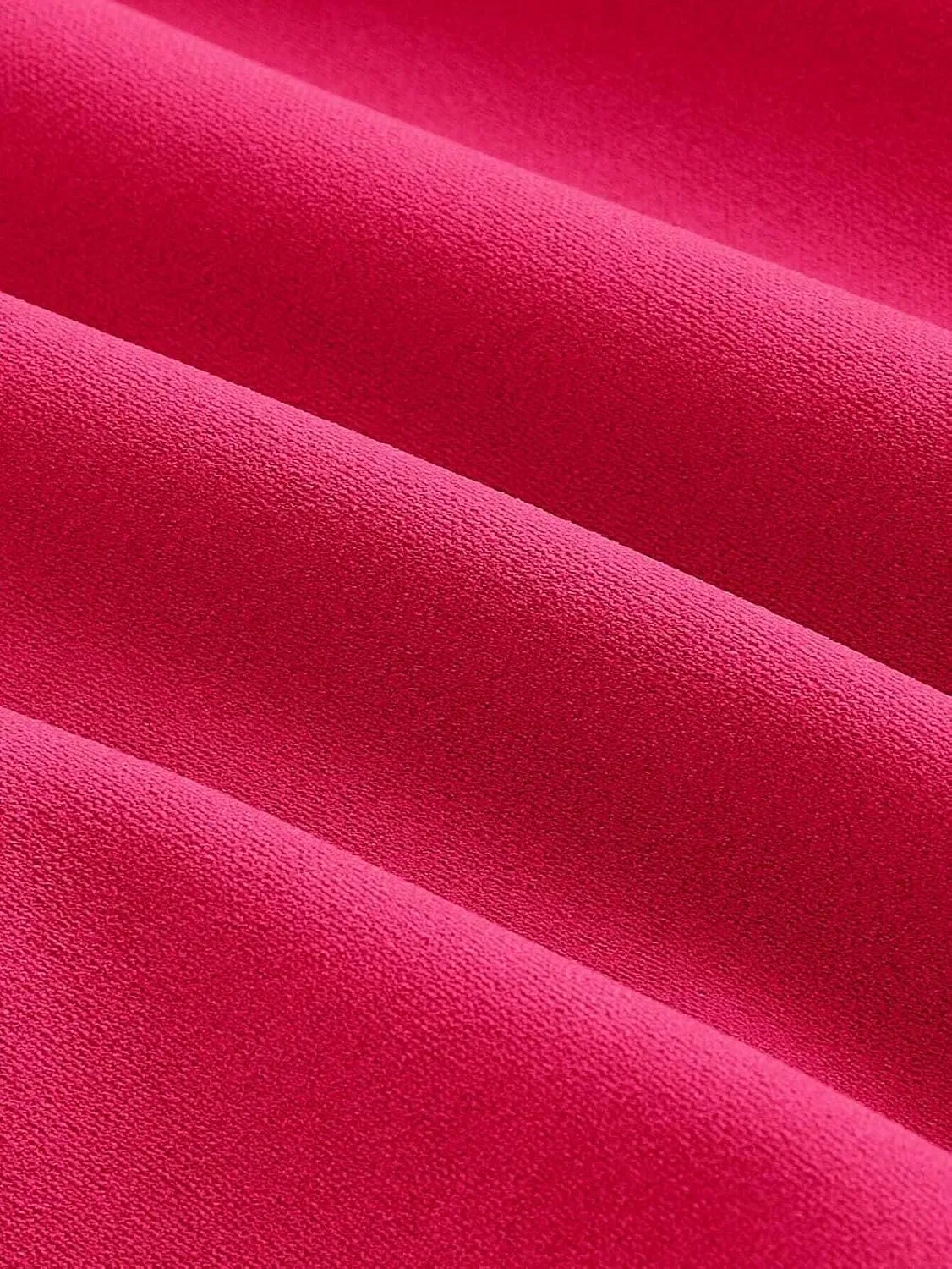 Женское короткое пляжное платье на бретелях с запахом, Hot Pink — фото 3