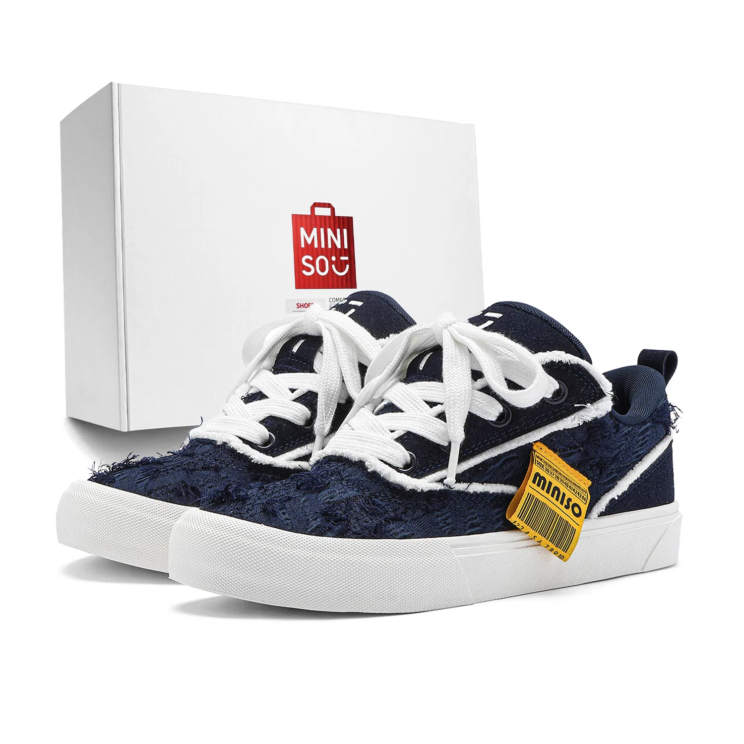 Детские кроссовки для скейтбординга MINISO, Dark Blue