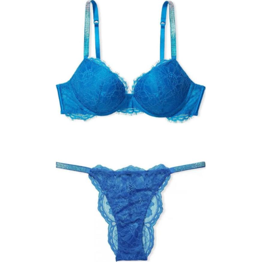 

Женский комплект нижнего белья Victoria's Secret, Set (синий)