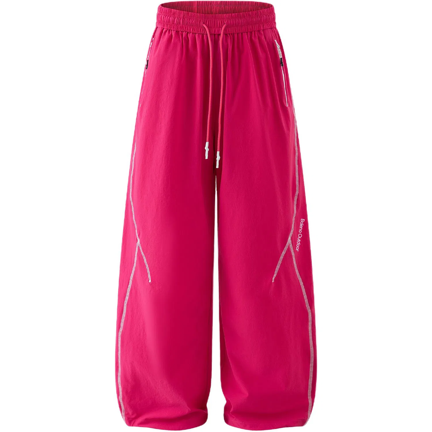 Детские брюки повседневные прямого кроя Dragon Fruit Color[Ice-Cool Upgraded Version] BALENO, Dragon Fruit Color