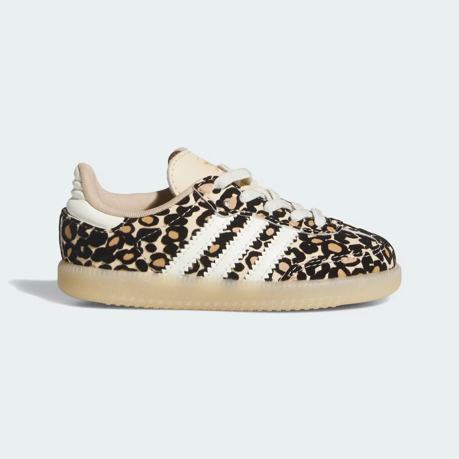 Детские кроссовки на резиновой подошве Samba OG EL Adidas Originals, Sand Strata/Ivory/Gum