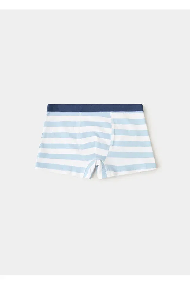 Детские трусы для мальчиков с эластичным поясом Mango Kids, Off White — фото 2