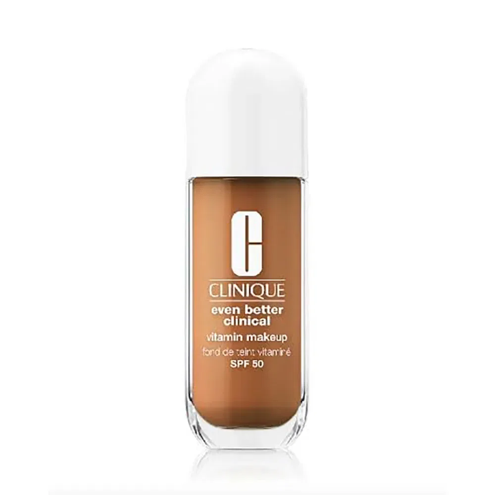 Основа тональная Vitamin SPF50 3 Medium Deep Warm Clinique, коричневый