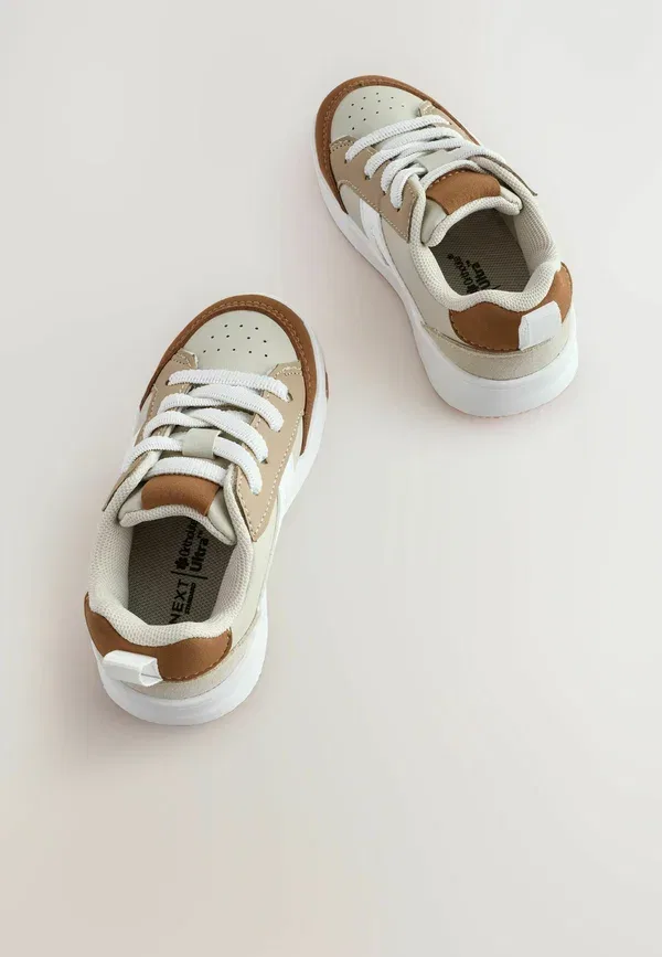 Кроссовки Next из эко-кожи Baby shoes, нейтральный — фото 3