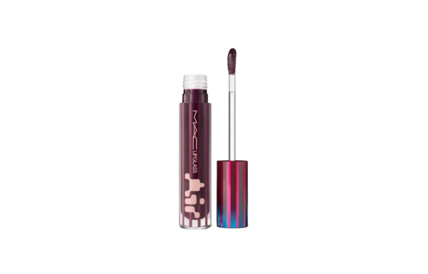 Женский блеск для губ с увлажнением, модель Gentle Brightening Bubble Lip Stain, MAC, #Lightmoth