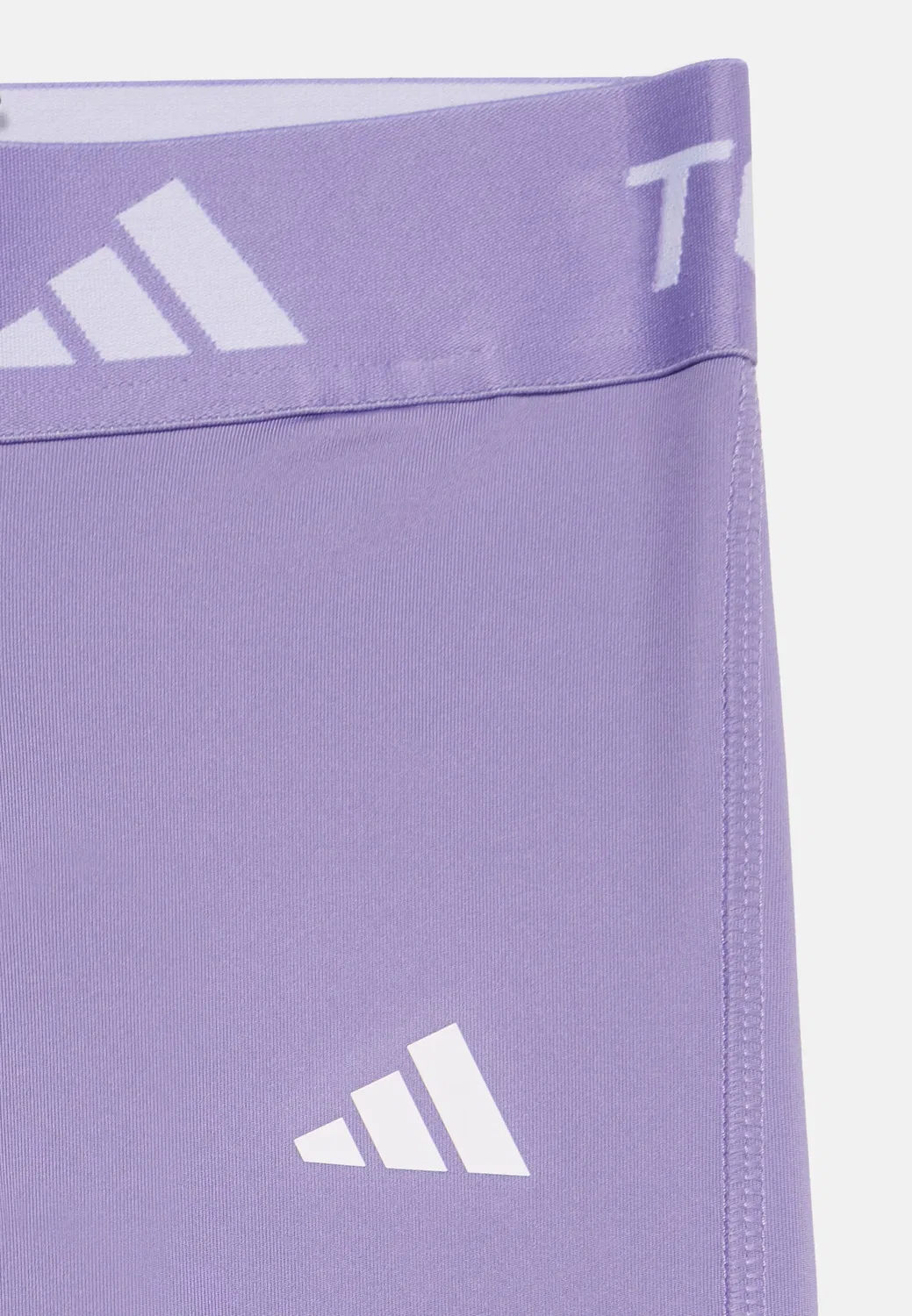 Junior techfit унисекс - леггинсы Adidas Performance, Magic Lilac/White — фото 4