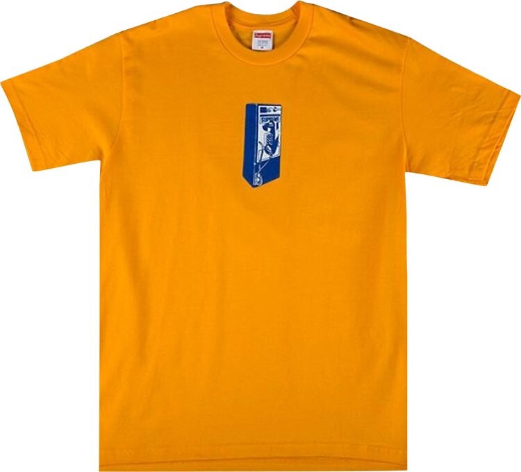 

Футболка Supreme Payphone Tee 'Bright Orange', оранжевый