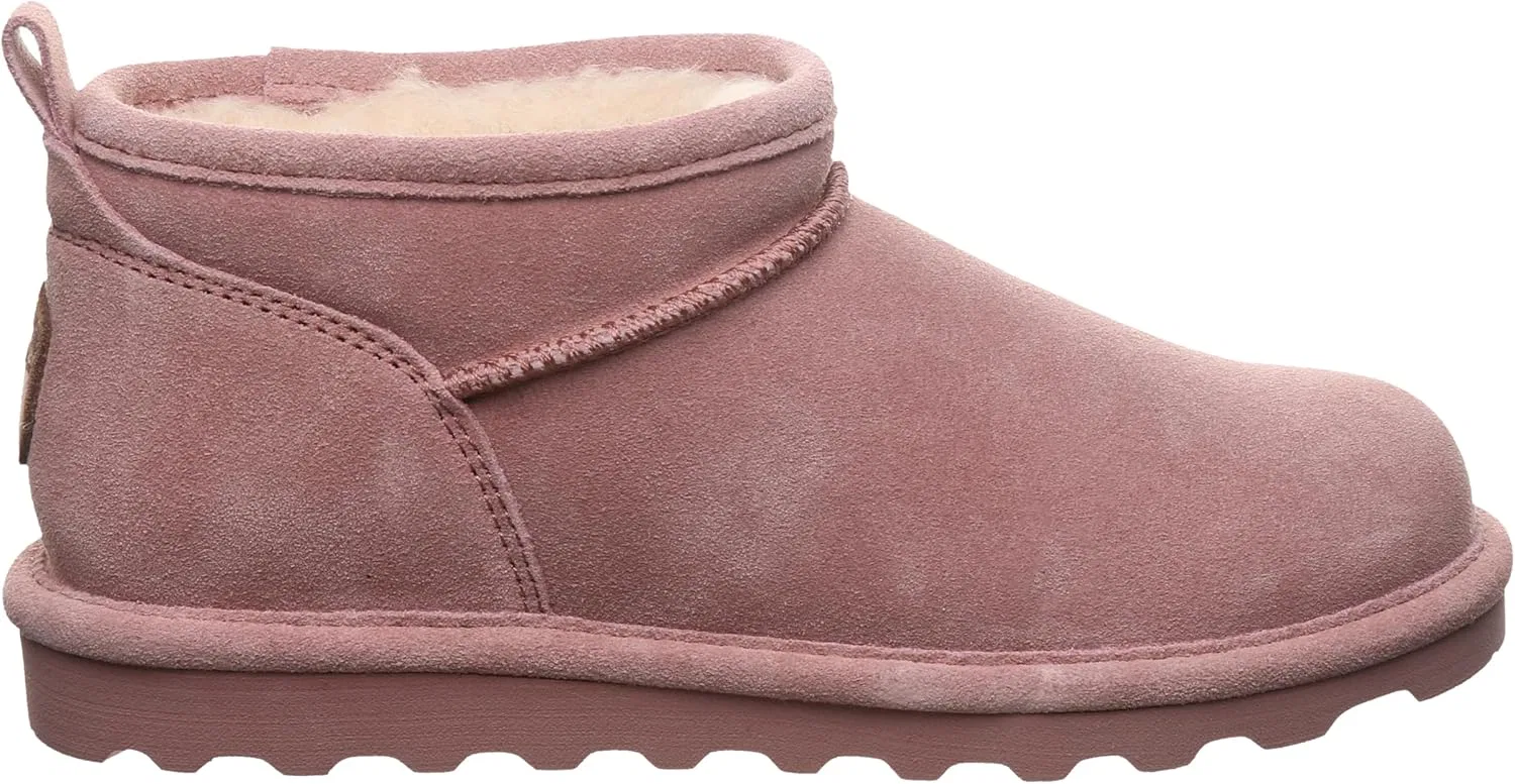 Детские ботинки для девочек на щиколотке BEARPAW Shorty Youth Ankle Boot, Peony — фото 4