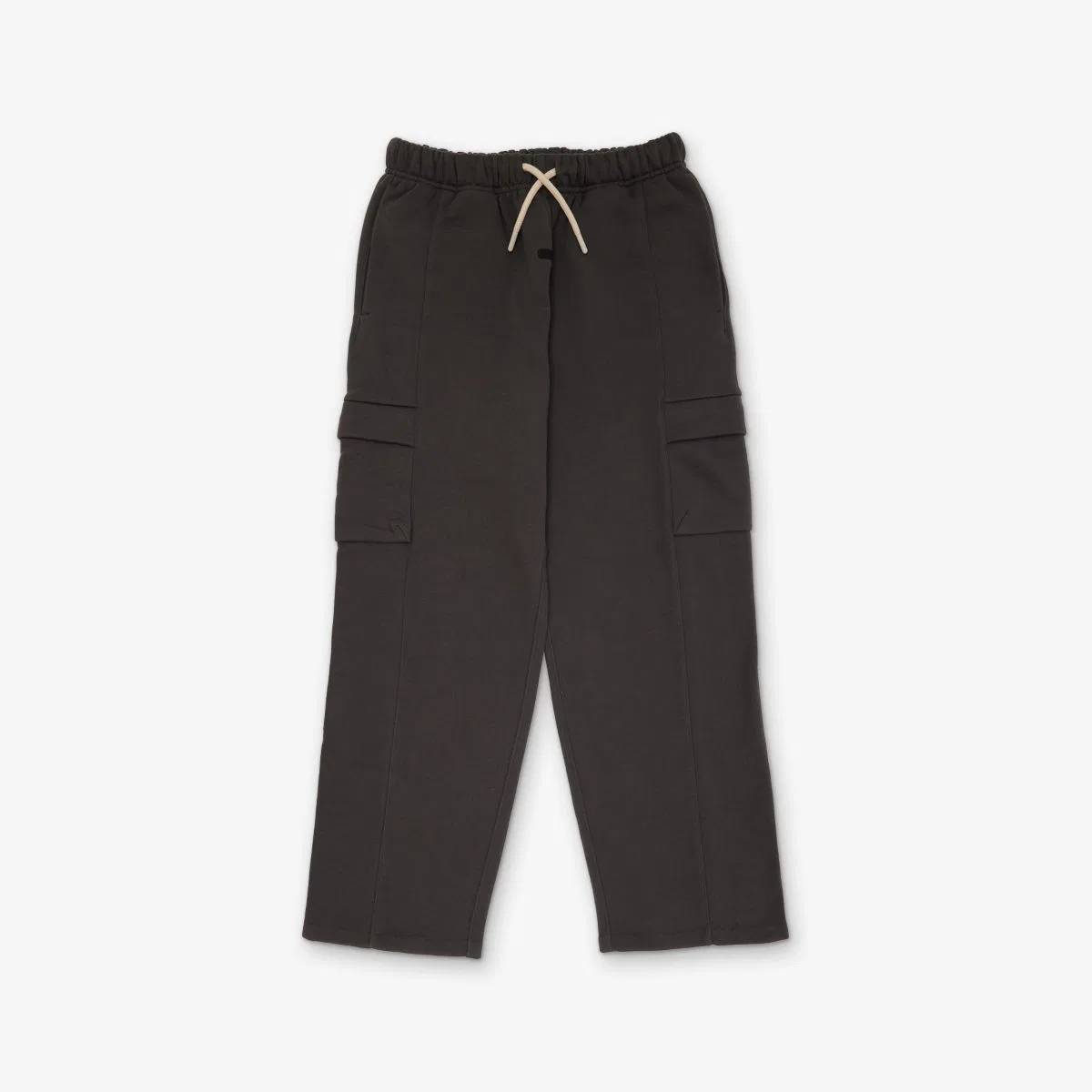 Флисовые брюки-карго из хлопкового трикотажа, возраст 2-14 лет Fear Of God Essentials, серый