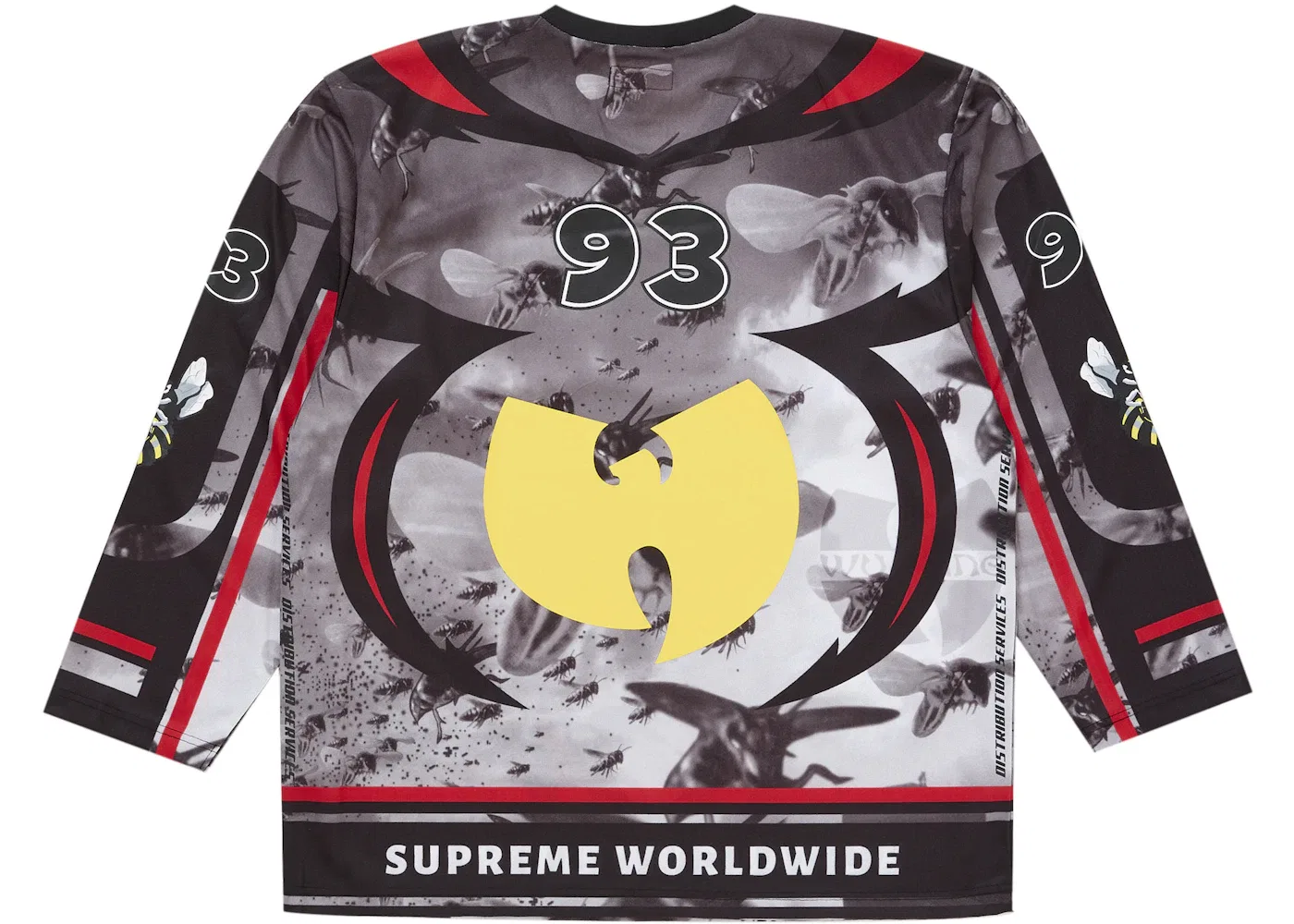 Мужская хоккейная джерси с принтом Jersey Supreme, Black — фото 2