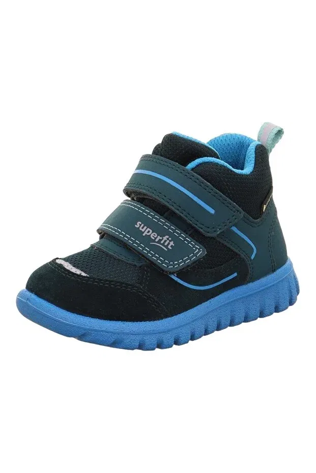 Детские ботинки для девочек непромокаемые Sport7 mini kids goretex boots Superfit, Navy Blue — фото 2