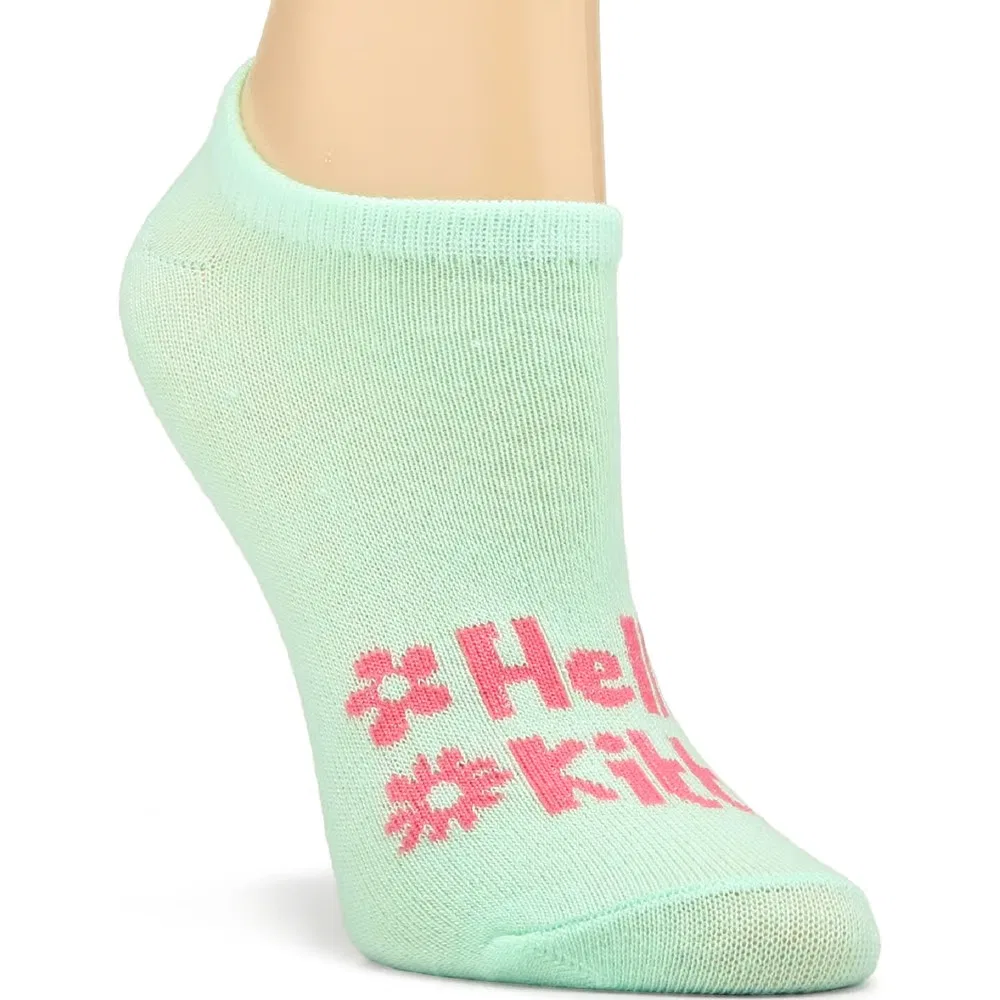Набор из 5 детских невидимых носков Hello Kitty Highpoint, Pink — фото 2