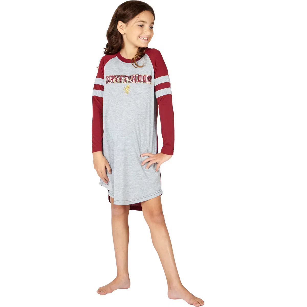Ночная рубашка с принтом Harry Potter Hermione Varsity Gryffindor Quidditch Fantastic Pajama Holiday INTIMO, gryffindor