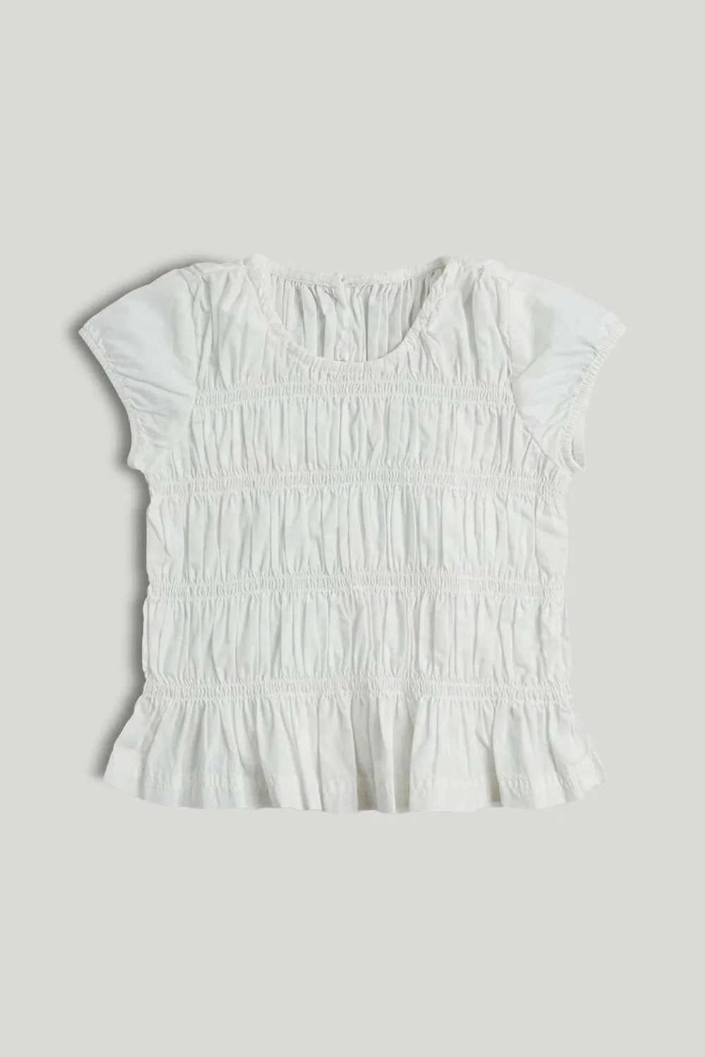Блузка с коротким рукавом Mothercare, белый