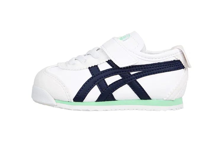 Детские кроссовки для малышей с кожаным и замшевым верхом MEXICO 66 Onitsuka Tiger, Black