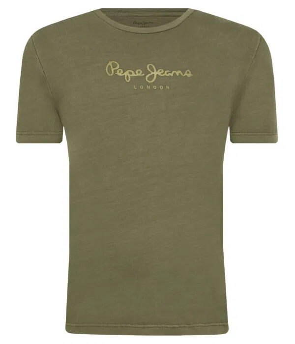 Детская футболка для мальчиков с круглым вырезом West Sir Jr N Pepe Jeans London, зеленый