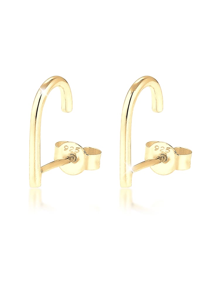 

Elli Серьги из серебра 925 пробы с золотым покрытием