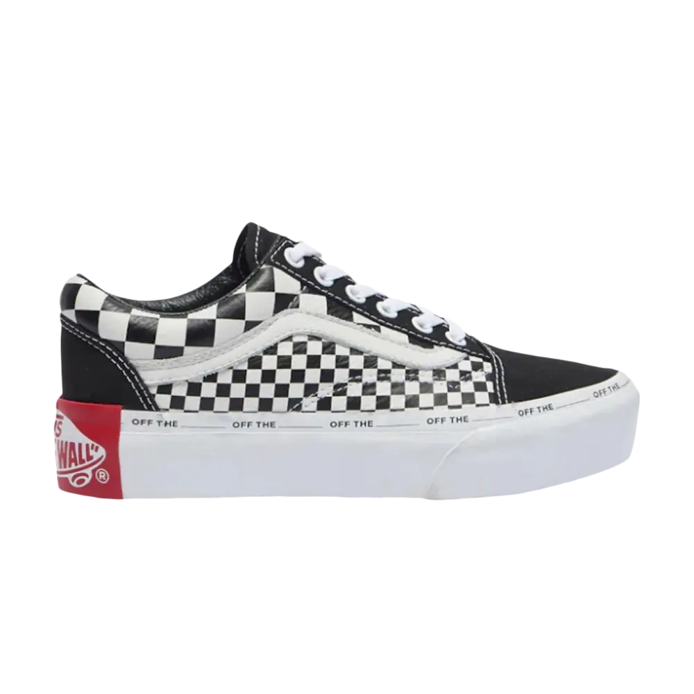 

Кроссовки Old Skool Platform Vans, черный