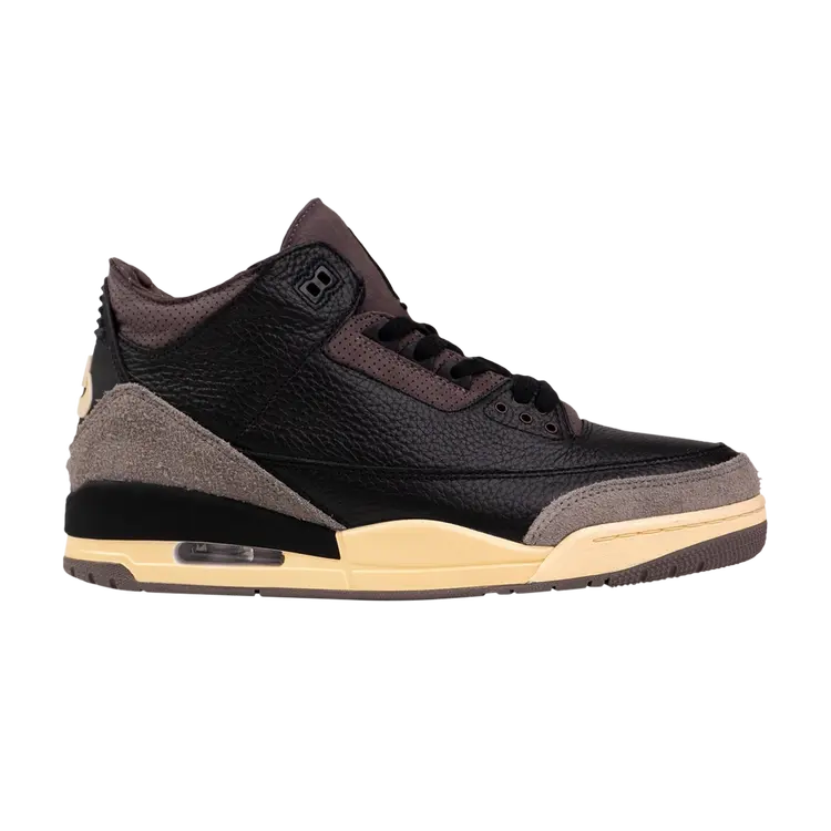 Кроссовки Air Jordan A Ma Maniére x Wmns Air Jordan 3 Retro, черный