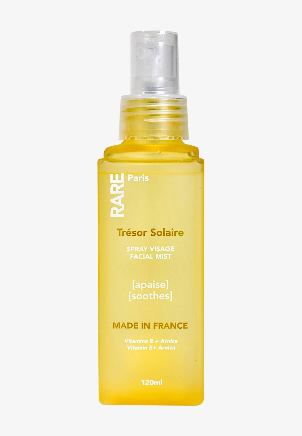 

Ночные процедуры Tresor Solaire Facial Mist Rare Paris, желтый