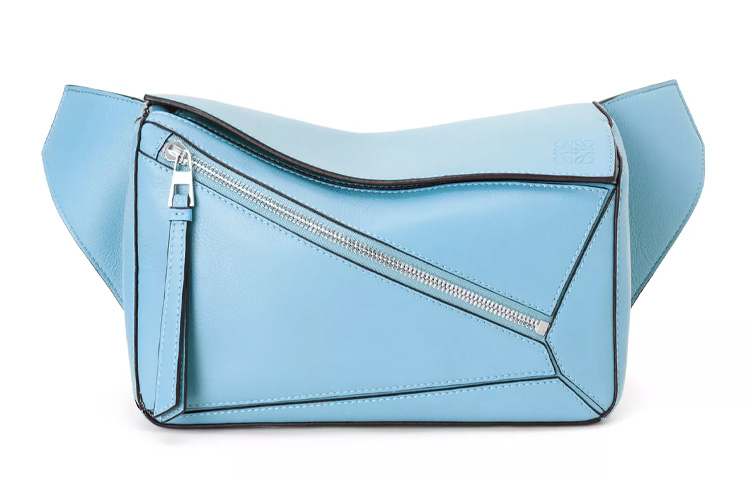 

Сумка-пояс Пазл из классической телячьей кожи Маленькая Олимпийский синий LOEWE