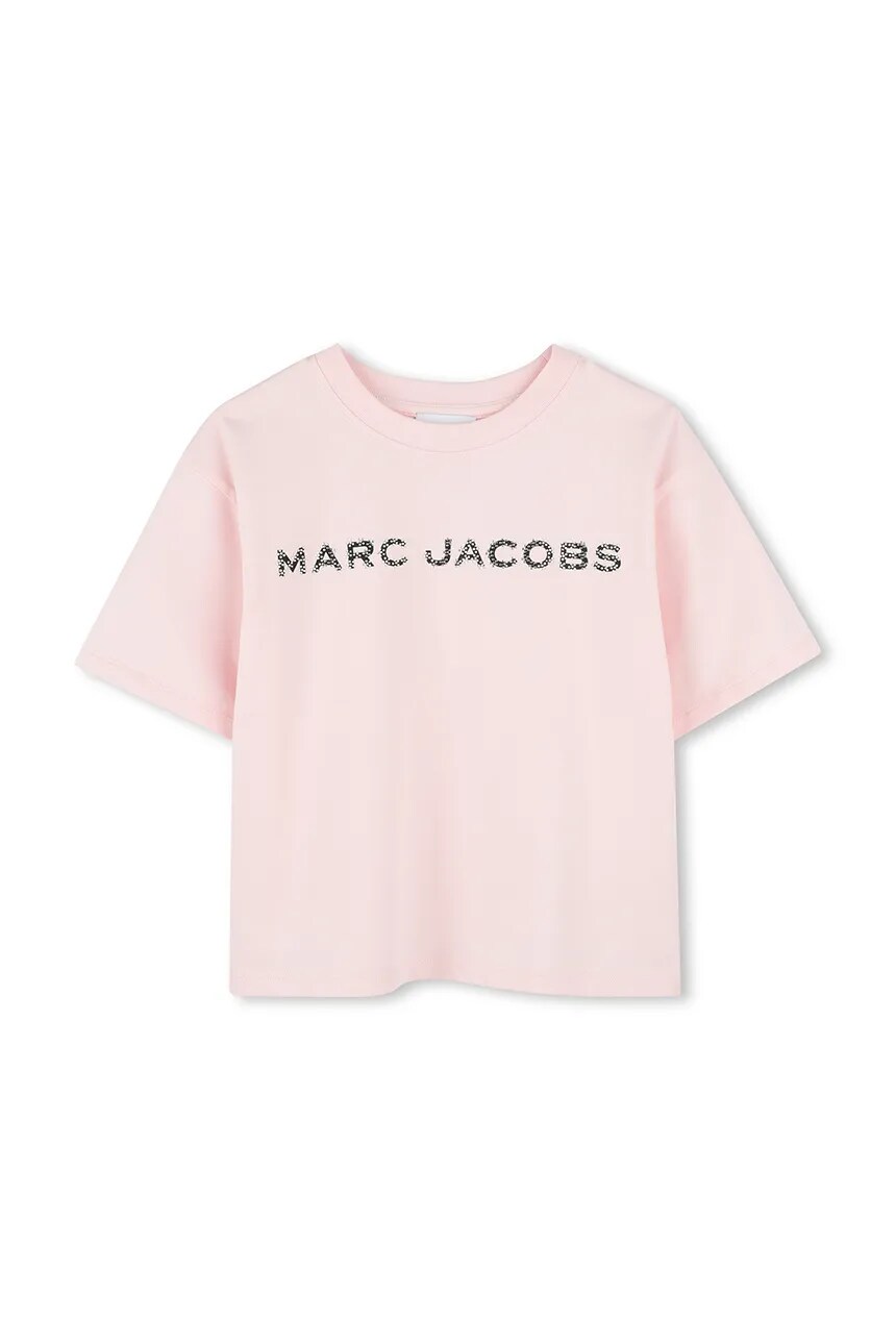 

Футболка детская хлопковая Marc Jacobs, розовый