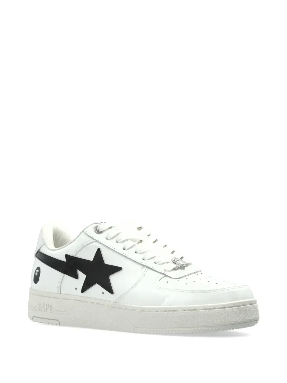 Кроссовки Bape Sta из кожи A BATHING APE, белый — фото 2