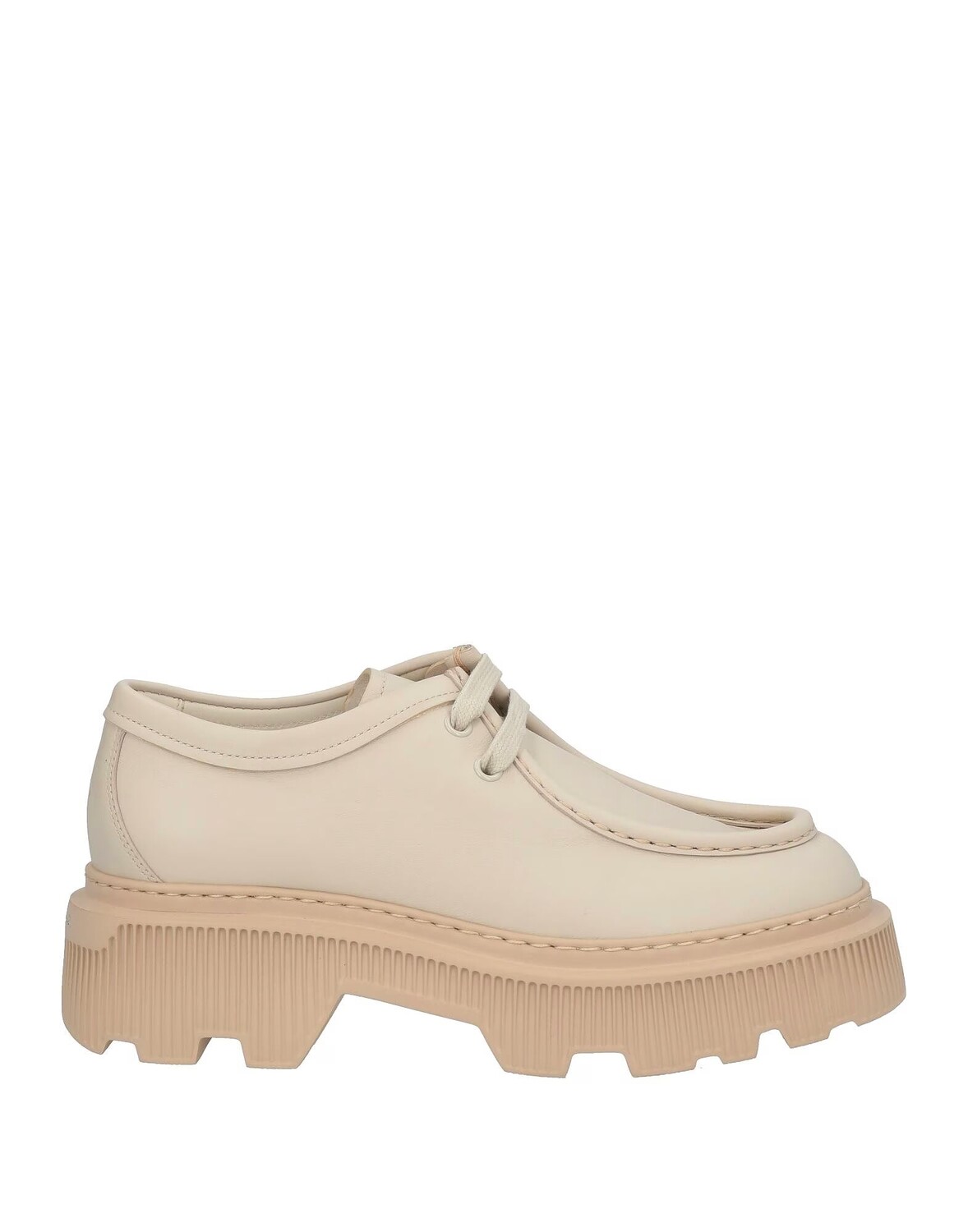 Туфли на шнуровке Santoni, бежевый