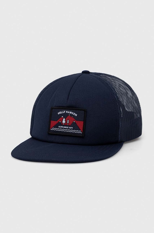 

Кепка с козырьком Helly Hansen, темно-синий