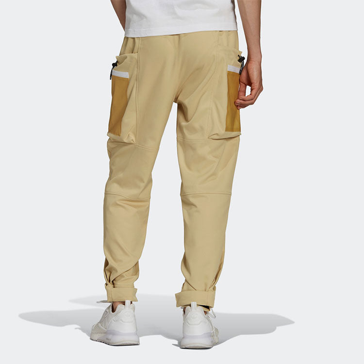 Спортивные брюки adidas originals G Outd Cargo P Contrasting Colors Pocket Loose Cargo Sweatpants H09350 — фото 4