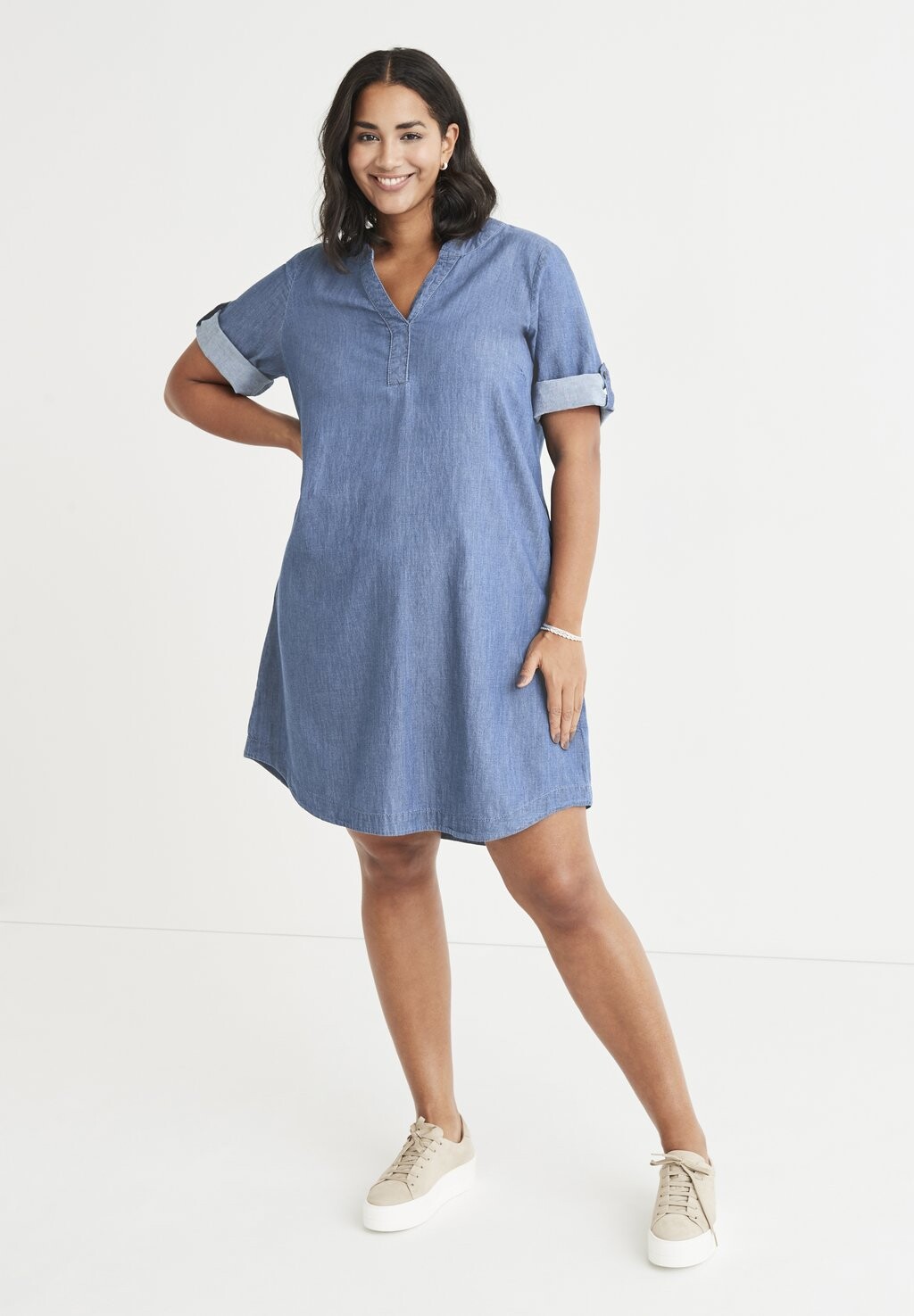 

Джинсовое платье HOLLY Cellbes Of Sweden, цвет light blue denim