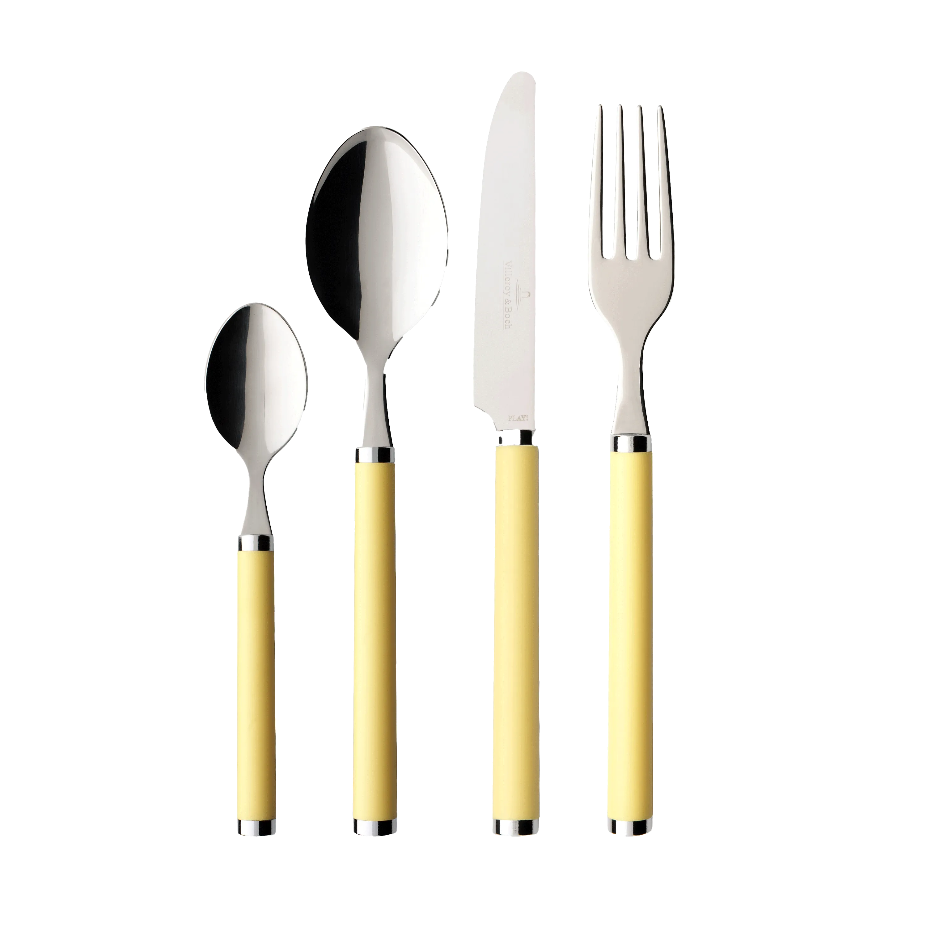 

Играть! Набор столовых приборов 24 предмета Villeroy & Boch, желтый