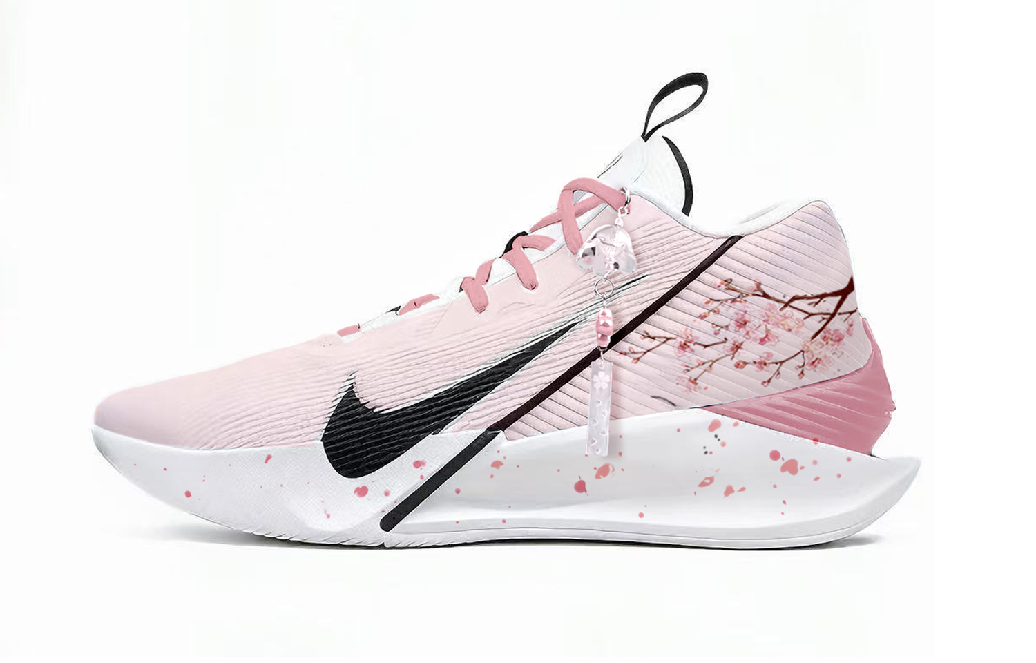 

G.T. Jump Academy Cherry Blossom высокие баскетбольные кроссовки мужские Nike, розовый