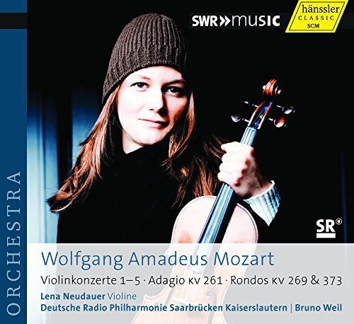 

CD диск Mozart / Neudauer / Deutsche Radio Phil: VLN Cons 1-5 & Other Works for Orch