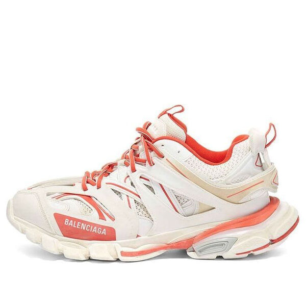 

Кроссовки track sneaker 'white red' Balenciaga, белый