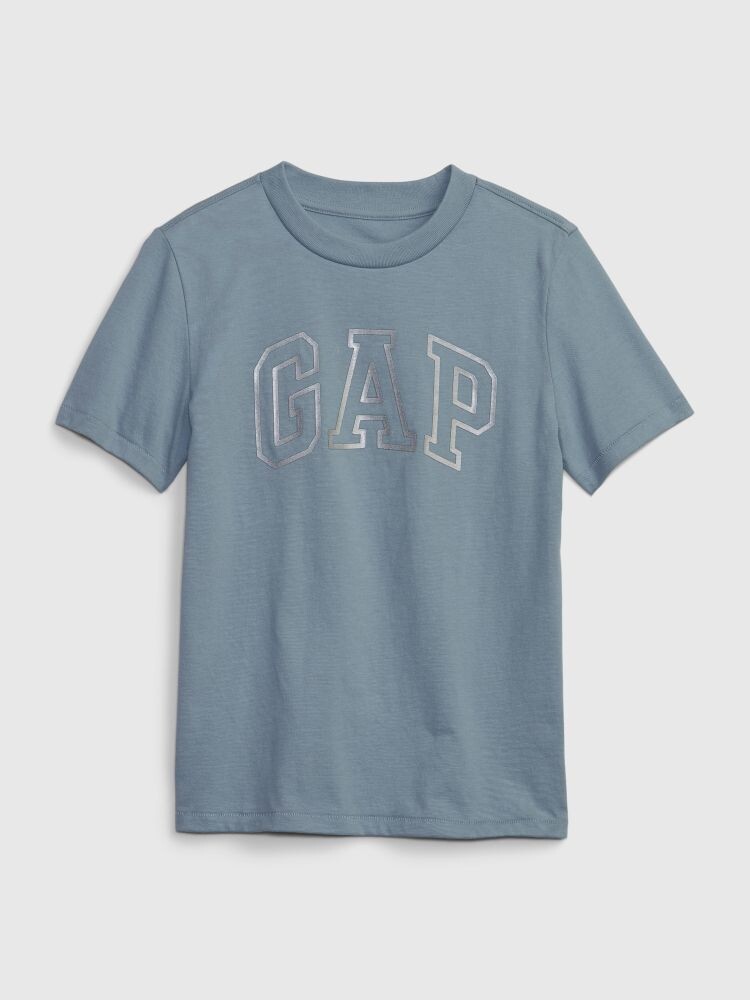

Детская футболка с логотипом Gap, синий