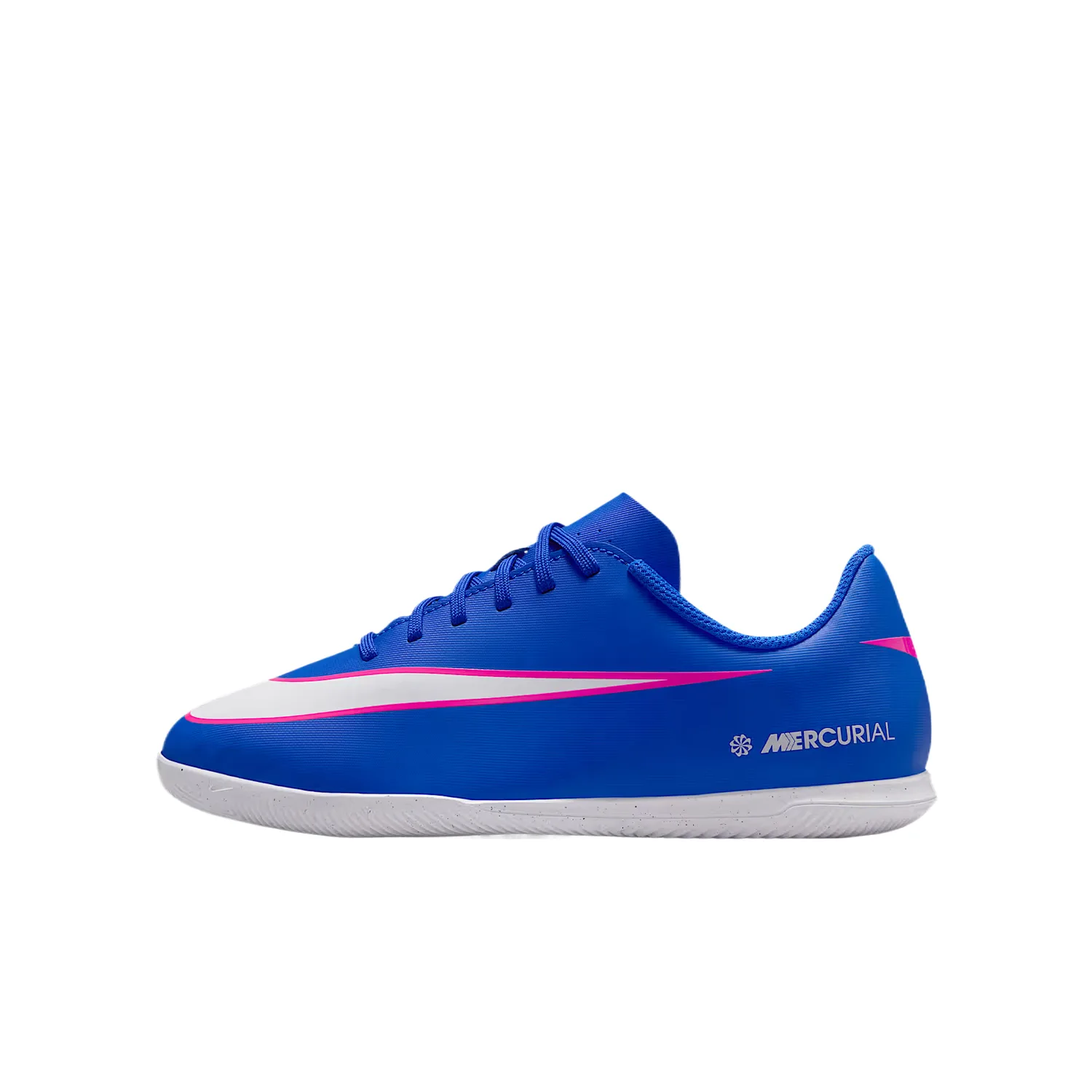 Детские футбольные бутсы low top Nike, Racing Blue/White