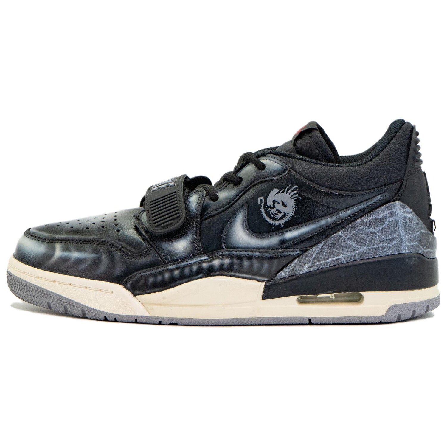 

Кроссовки Jordan Legacy 312 Vintage Basketball Shoes Men Low-top Black/white, черный