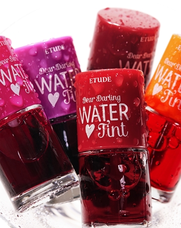 Увлажняющая краска для губ ETUDE Dear Darling Water Tint, #02 Cherry 9 g — фото 4