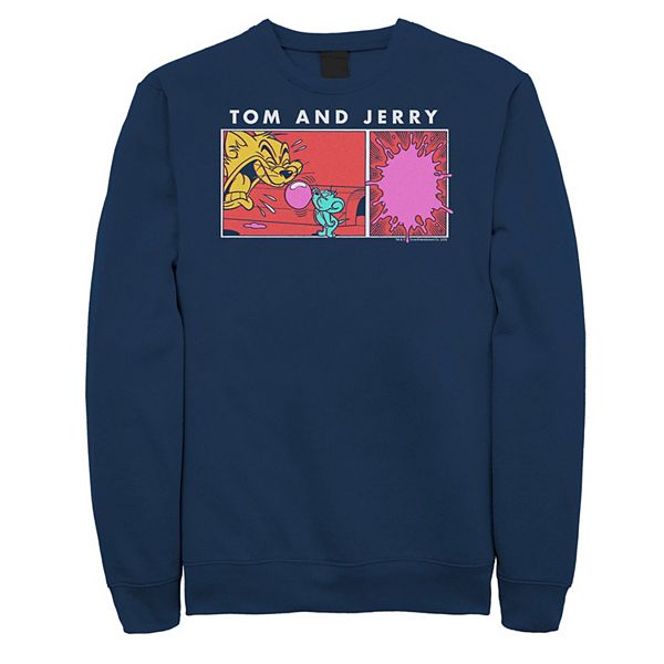 

Толстовка с принтом Tom and Jerry в сцене с жевательной резинкой Licensed Character