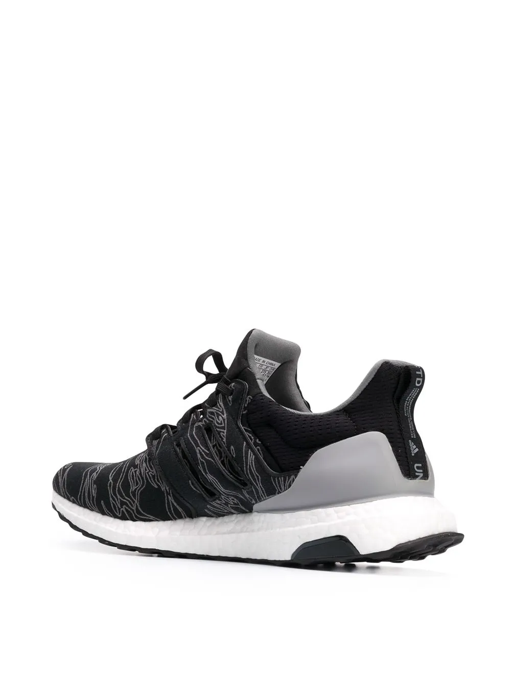 Кроссовки Ultraboost Utility Black Camo из коллаборации с Undefeated Adidas, черный — фото 3