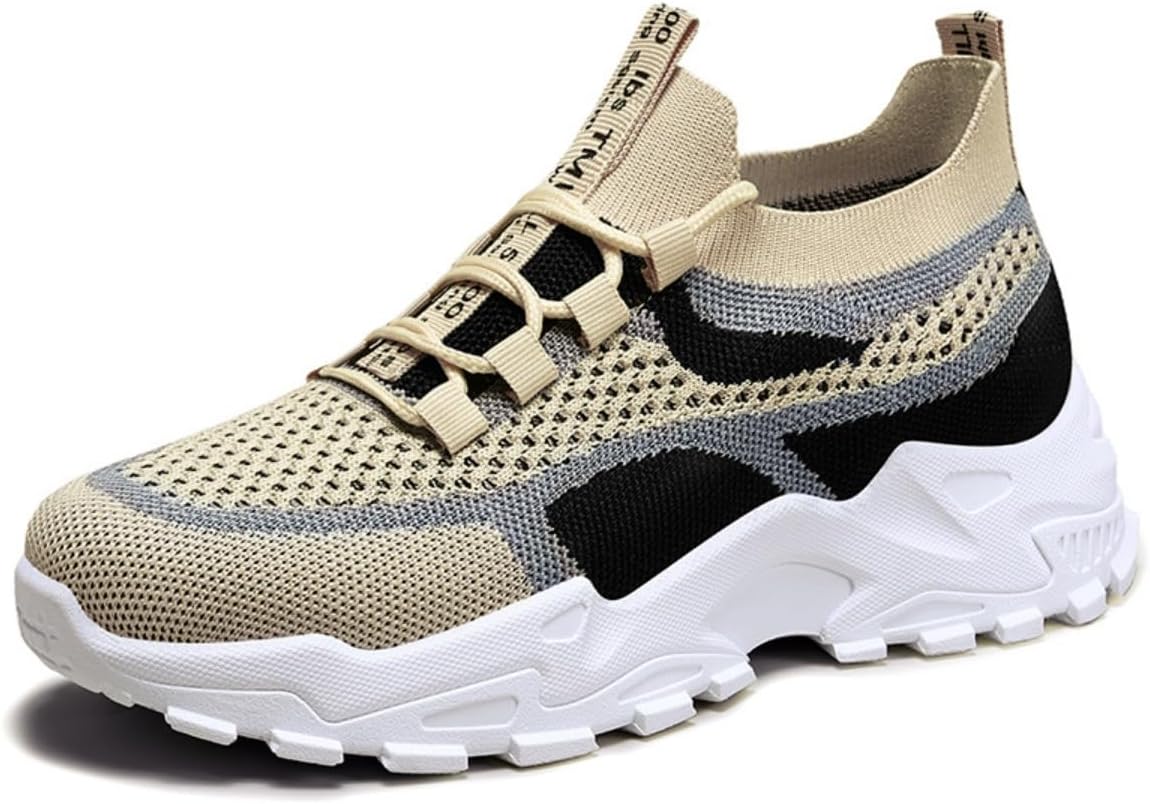 

Легкие дышащие спортивные кроссовки 2025 с амортизацией, Удобные и стильные, Идеальны для повседневной одежды и повседневного носки Krviuoe, черный