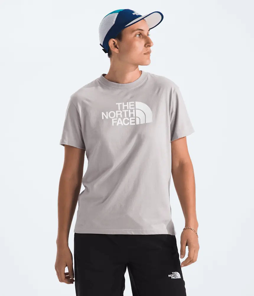 

Женская футболка Evolution Half Dome с коротким рукавом The North Face, Moonstone Grey/TNF White