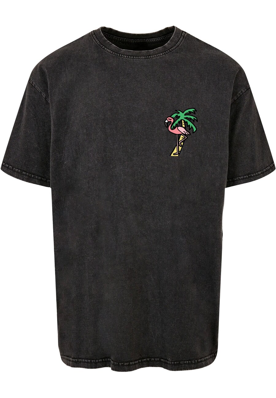 

Рубашка Mister Tee Flamingo, черный